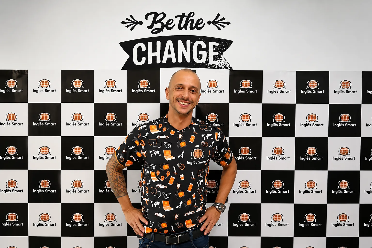 Patrick Smart na Inglês Smart